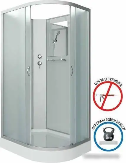 Душевая кабина Niagara NG-3312-14LBK 120x80x200 - фото товара