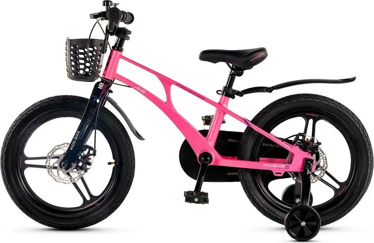 Детский велосипед Maxiscoo Air Pro 18 2025 MSC-A1844P (розовый сапфир, разобранный) – фото товара