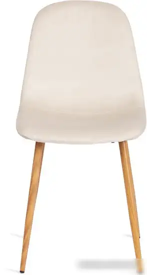 Стул TetChair Breeze вельвет/металл (светло-бежевый HLR1/натуральный) – фото товара