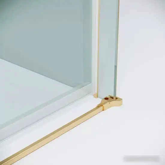 Душевой уголок Grossman Classic 100x80x195 120.K33.04.1180.32.00 (золото сатин/прозрачное стекло) - фото товара