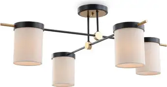 Люстра средней высоты Freya Bogy FR5377CL-04B – изображение в каталоге