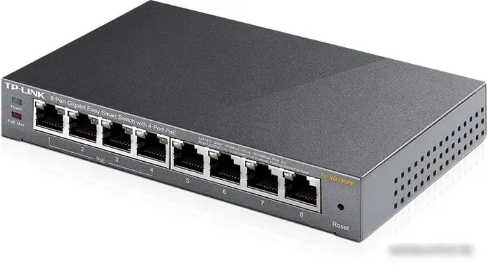 Коммутатор TP-Link TL-SG108PE – фото товара