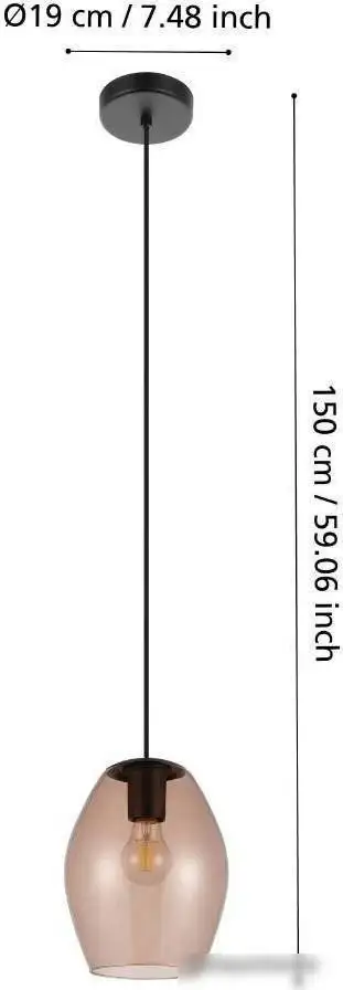 Подвесная люстра Eglo Estanys 1 390159 – фото товара