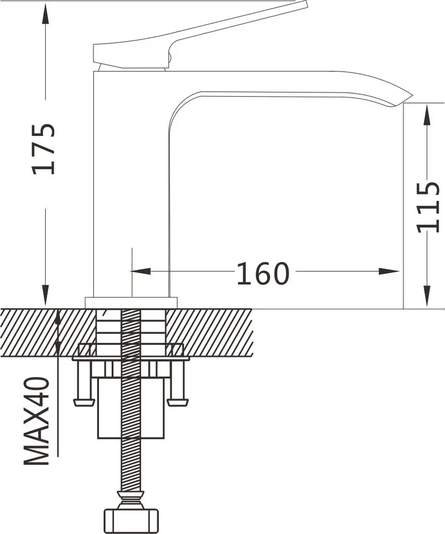 Смеситель Shevanik S4001 - фото товара