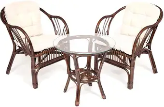 Набор садовой мебели TetChair New Bogota (грецкий орех) – изображение в каталоге