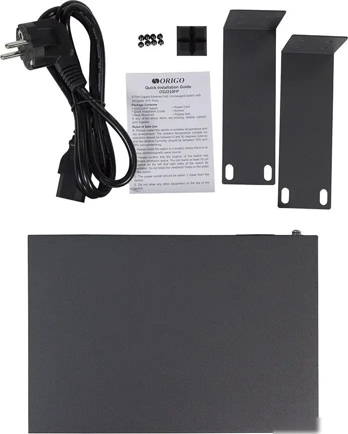 Неуправляемый коммутатор Origo OS2210FP/120W/A1A – фото товара
