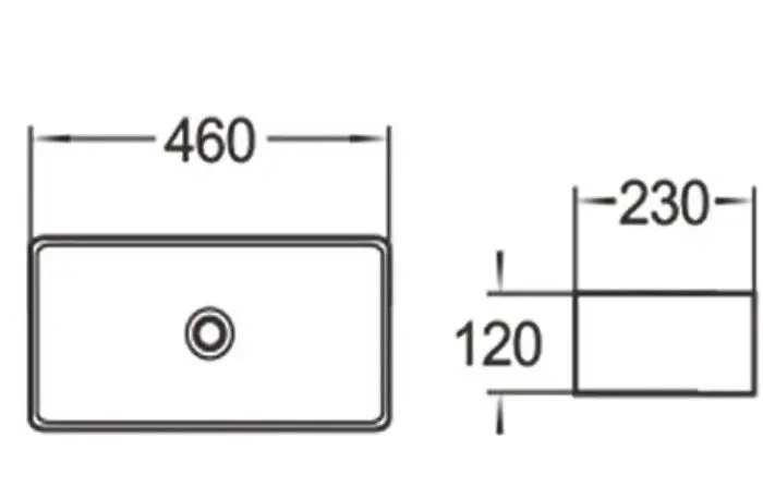 Умывальник SantiLine SL-1100 - фото товара