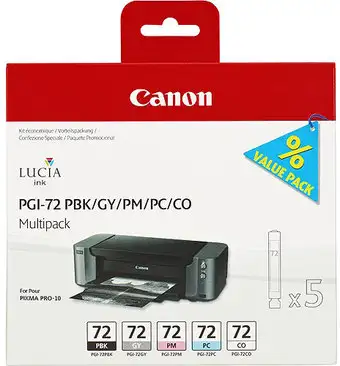 Картридж Canon PGI-72 PBK/GY/PM/PC/CO Multi Pack [6403B007] – изображение в каталоге