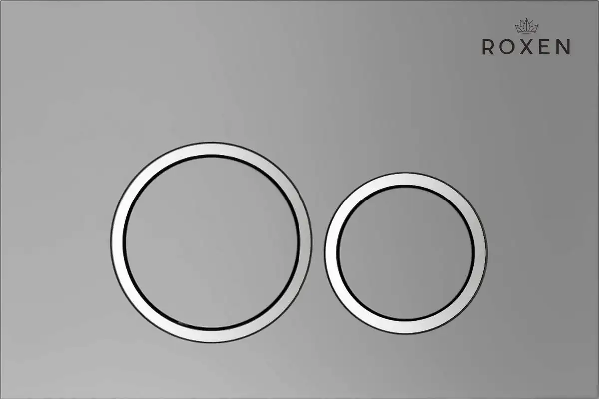 Унитаз подвесной Roxen Vine Tornado в комплекте с инсталляцией StounFix Dual Fresh 6 в 1 979017 (кнопка: хром матовый) - фото товара