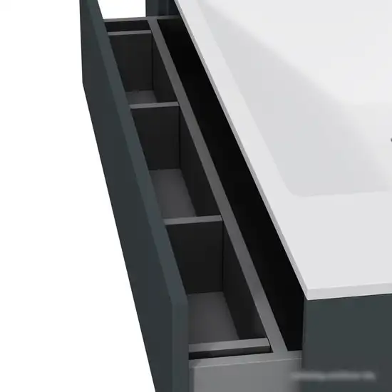 AM.PM Тумба под умывальник Inspire 2.0 100 M50AFHX1003GM (графит) – фото товара