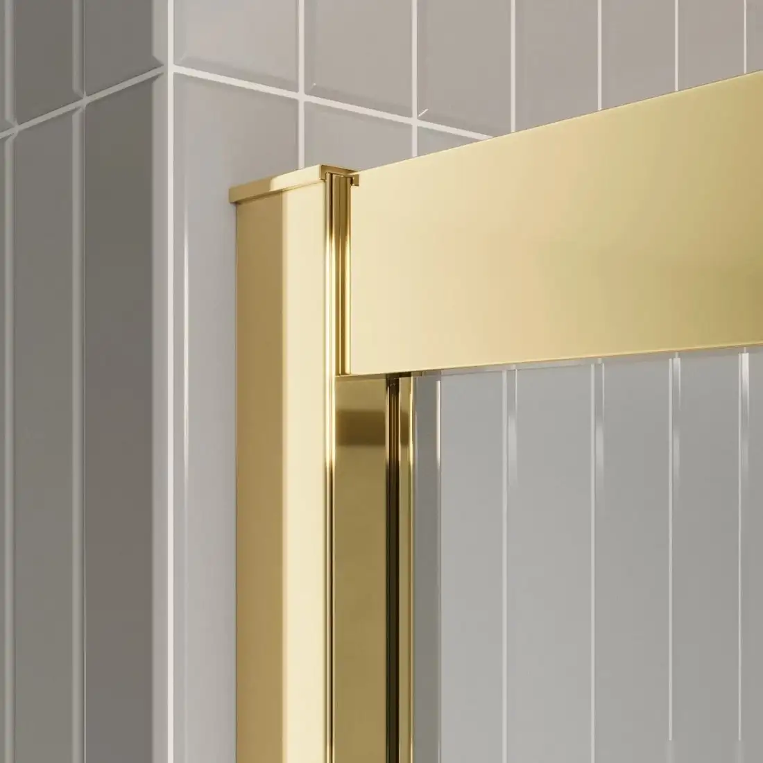 Душевой уголок BelBagno LUCE-A-2-90-C-ORO - фото товара