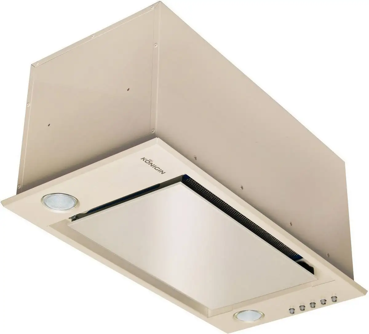 Кухонная вытяжка Konigin Checkbox 60 (слоновая кость) - фото товара