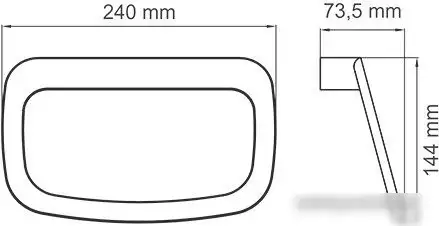 Держатель для полотенца Wasserkraft Wiese K-8960 – фото товара