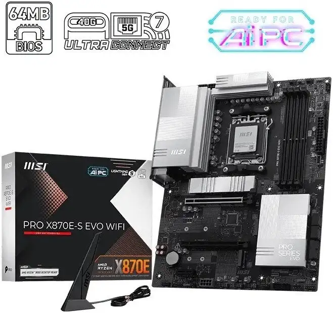 Материнская плата MSI Pro X870E-S Evo WiFi – фото товара