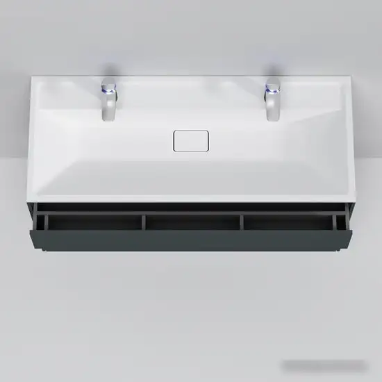 AM.PM Тумба под умывальник Inspire 2.0 120 M50AFHX1203GM (графит) – фото товара