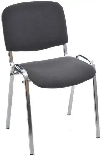 Офисный стул Helmi Изо HL-F01 330633 (хром/ткань серая) – изображение в каталоге