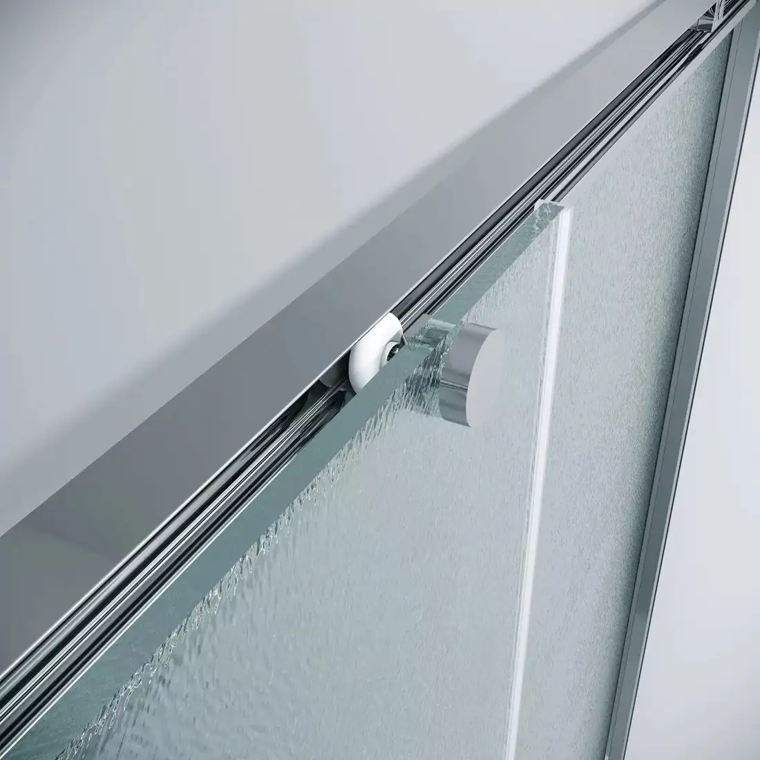 Душевая дверь Grossman Galaxy 90x195 1/2.K33.01.90.10.02 (хром/стекло шиншилла) - фото товара