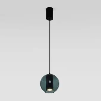 Подвесная люстра Евросвет 50258/1 LED бирюзовый – изображение в каталоге