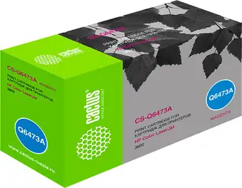 Картридж CACTUS CS-Q6473A (аналог HP Q6473A) – изображение в каталоге