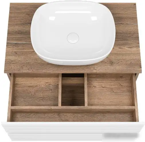 Brevita Тумба под умывальник Dakota 80 DAK-09080-19/01-2Я – фото товара