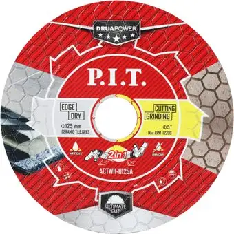 Отрезной диск алмазный P.I.T. ACTW11-0125A – изображение в каталоге