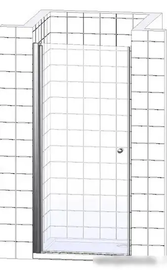 Душевая дверь Cezares ELENA-W-70-P-Cr-R - фото товара