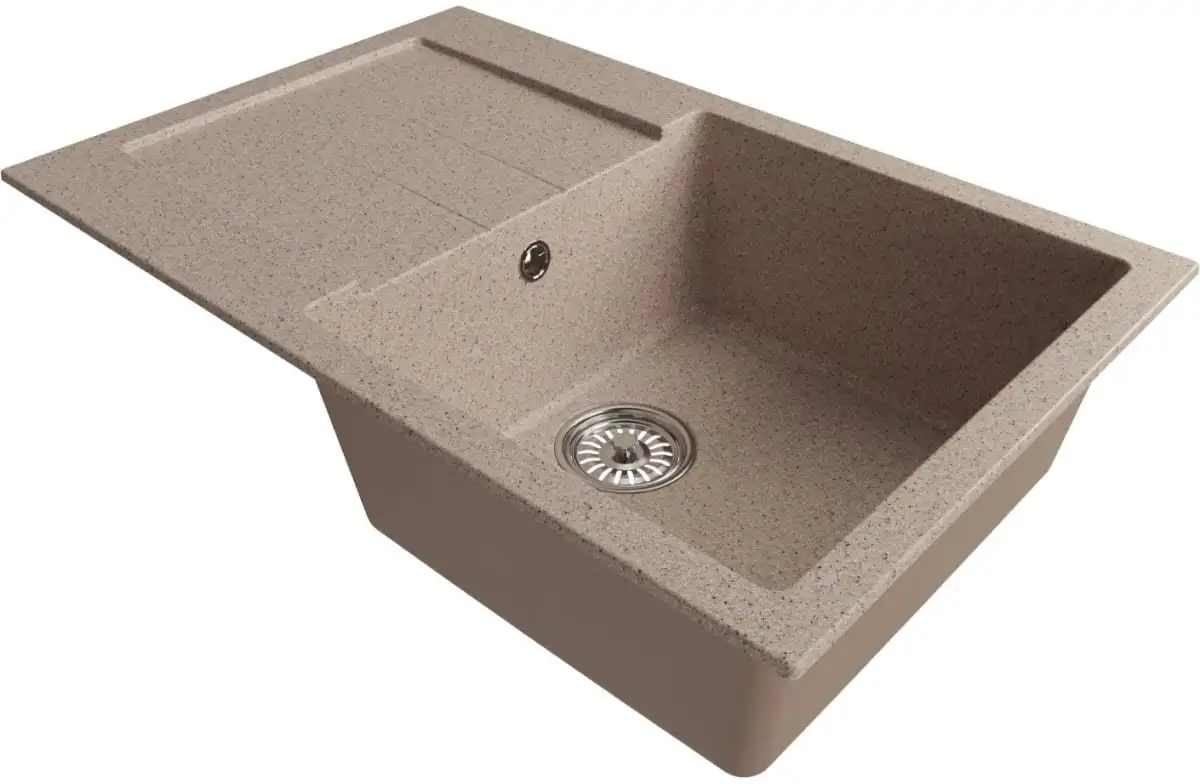 Кухонная мойка Mixline ML-GM31 552187 (песочный) - фото товара