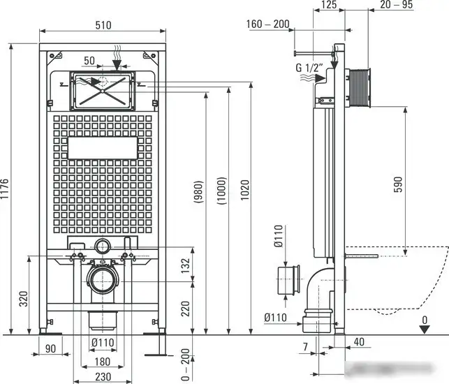 Унитаз Deante Vital CDVS6WPW - фото товара