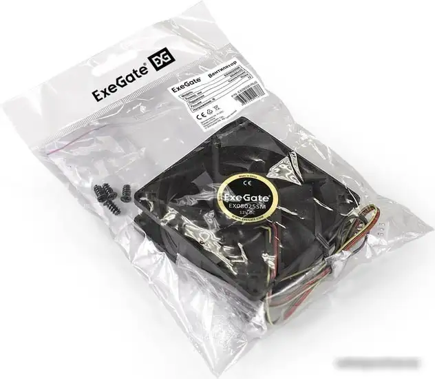 Вентилятор для корпуса ExeGate ExtraPower EX08025SM EX283381RUS – фото товара