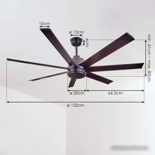 Светильник с вентилятором Eglo Azar 60 35019 – фото товара