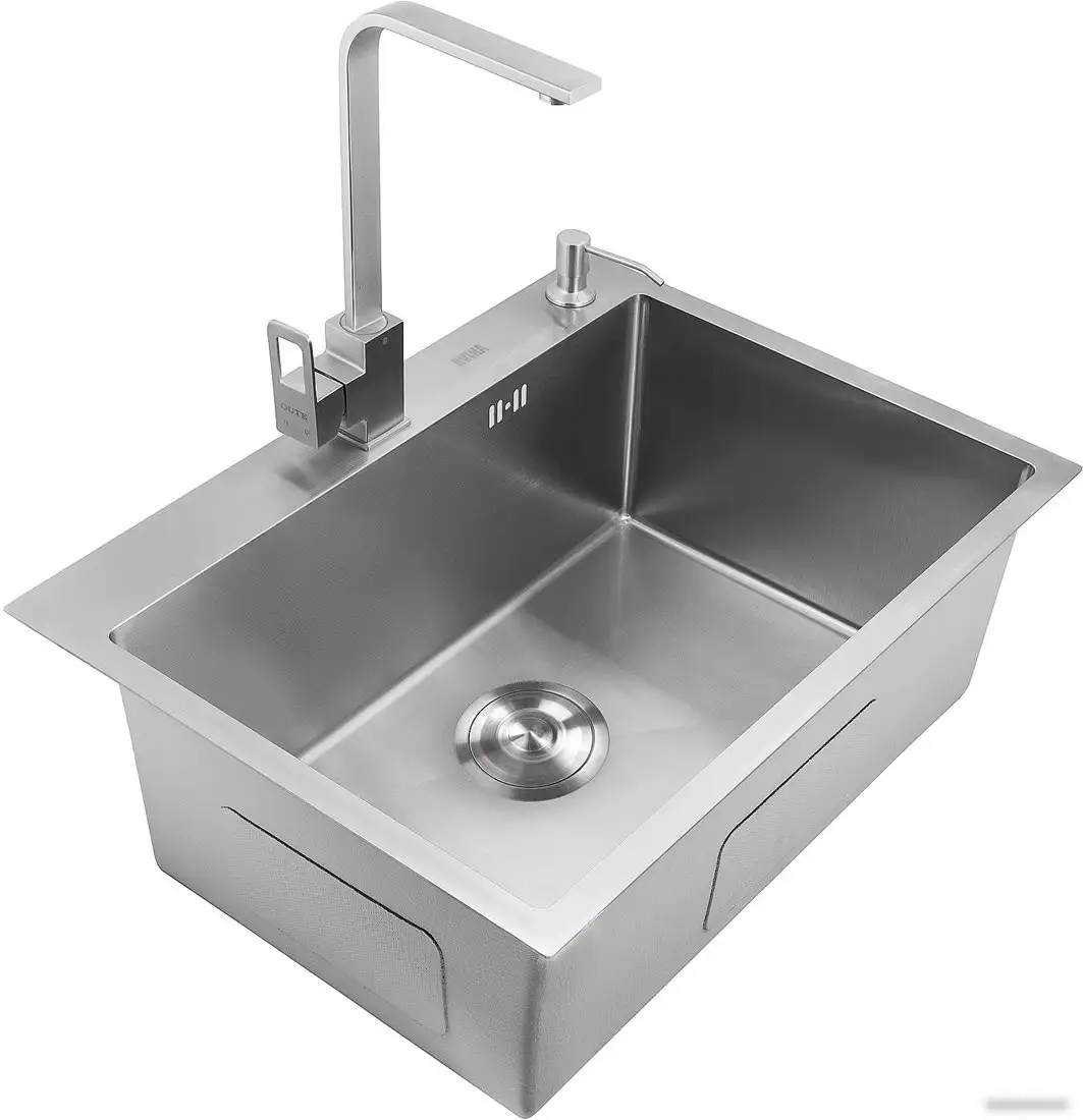 Кухонная мойка Avina HM6548 (нержавеющая сталь) - фото товара
