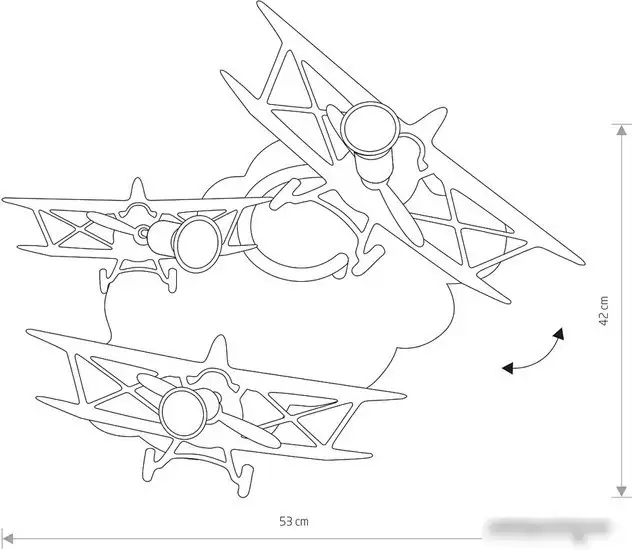 Спот Nowodvorski Cross 6953 – фото товара