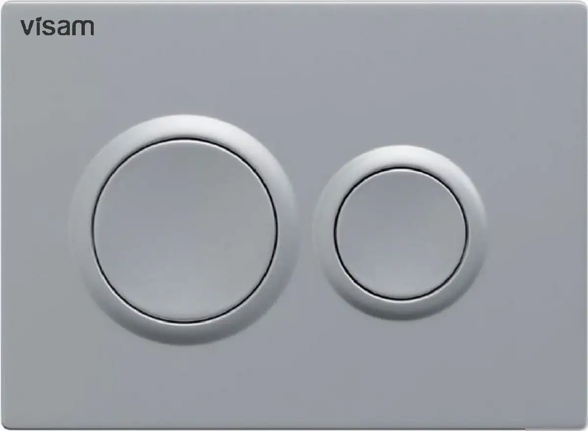 Инсталляция для унитаза Visam Slim 525 с кнопкой O2 EX-040262 (матовый хром) - фото товара