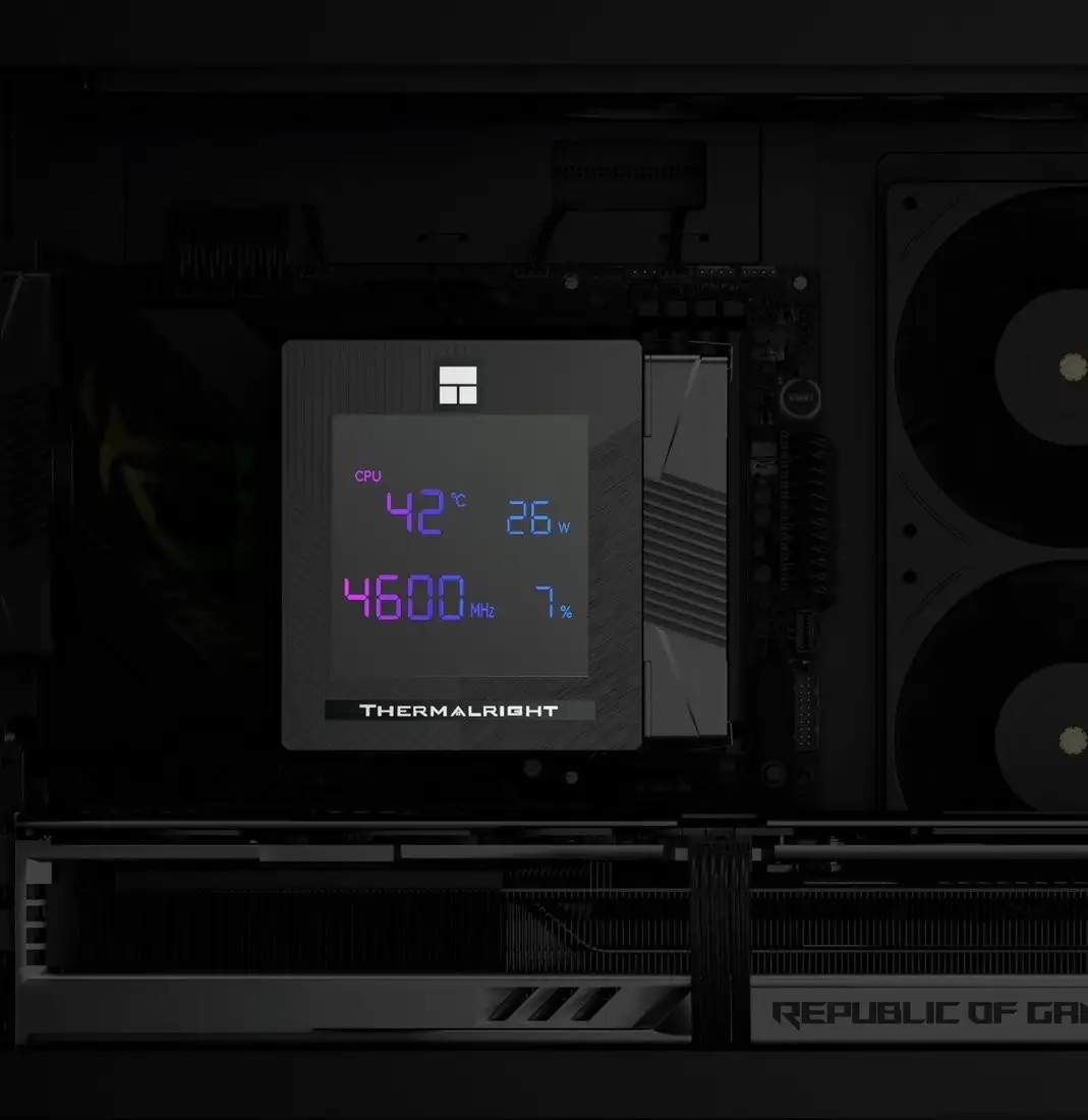 Кулер для процессора Thermalright Phantom Spirit 120 Digital EVO (черный) – фото товара