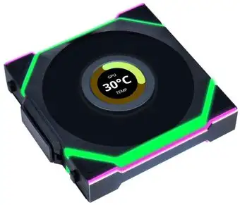 Вентилятор для корпуса Lian Li Uni Fan SL 120 Wireless LCD G99.12RSLLCD1W1B.R0 – изображение в каталоге