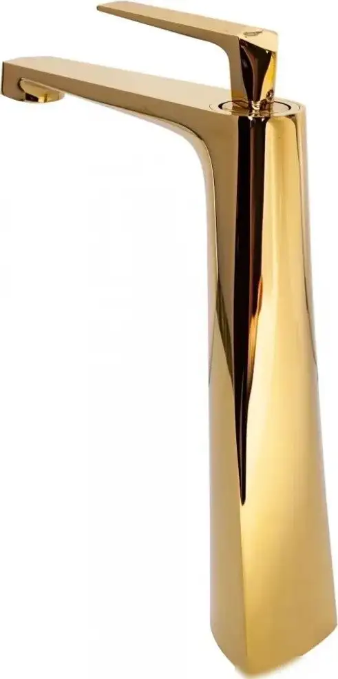 Смеситель Hansberge H2068 (золото глянец) - фото товара