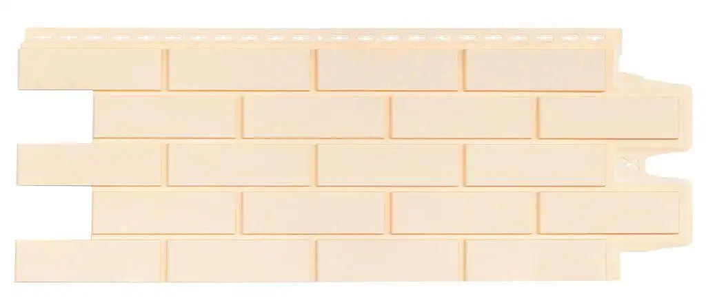 Фасадная панель Grand Line Клинкерный кирпич Classic бежевый – подробное фото Фасадная панель Grand Line Клинкерный кирпич Classic бежевый – фото товара