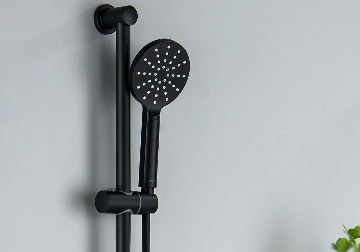 Душевой гарнитур Aquatek Оберон AQ2016MB (черный матовый) - фото товара