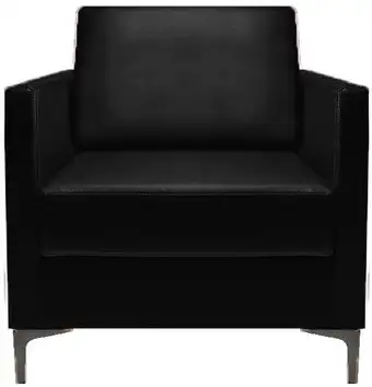 Интерьерное кресло Brioli Ганс (L22/черный) – изображение в каталоге