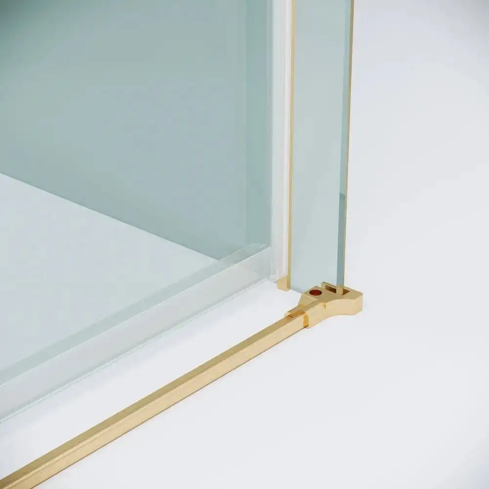 Душевой уголок Grossman Classic 160x80x195 120.K33.04.1680.32.00 (золото сатин/стекло прозрачное) - фото товара