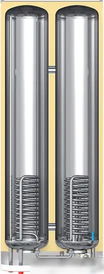 Накопительный электрический водонагреватель Thermex Flat 100 V Combi - фото товара