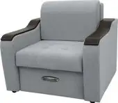Кресло Сириус Лидер-3 ППУ 105x110 (Eva 09 велюр свветло-серый) – изображение в каталоге