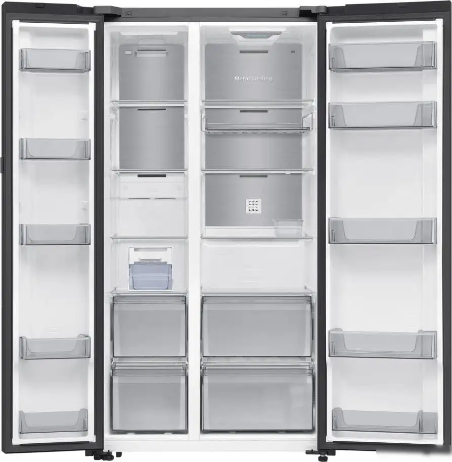 Холодильник side by side Samsung RS80F65M1WWR - фото товара