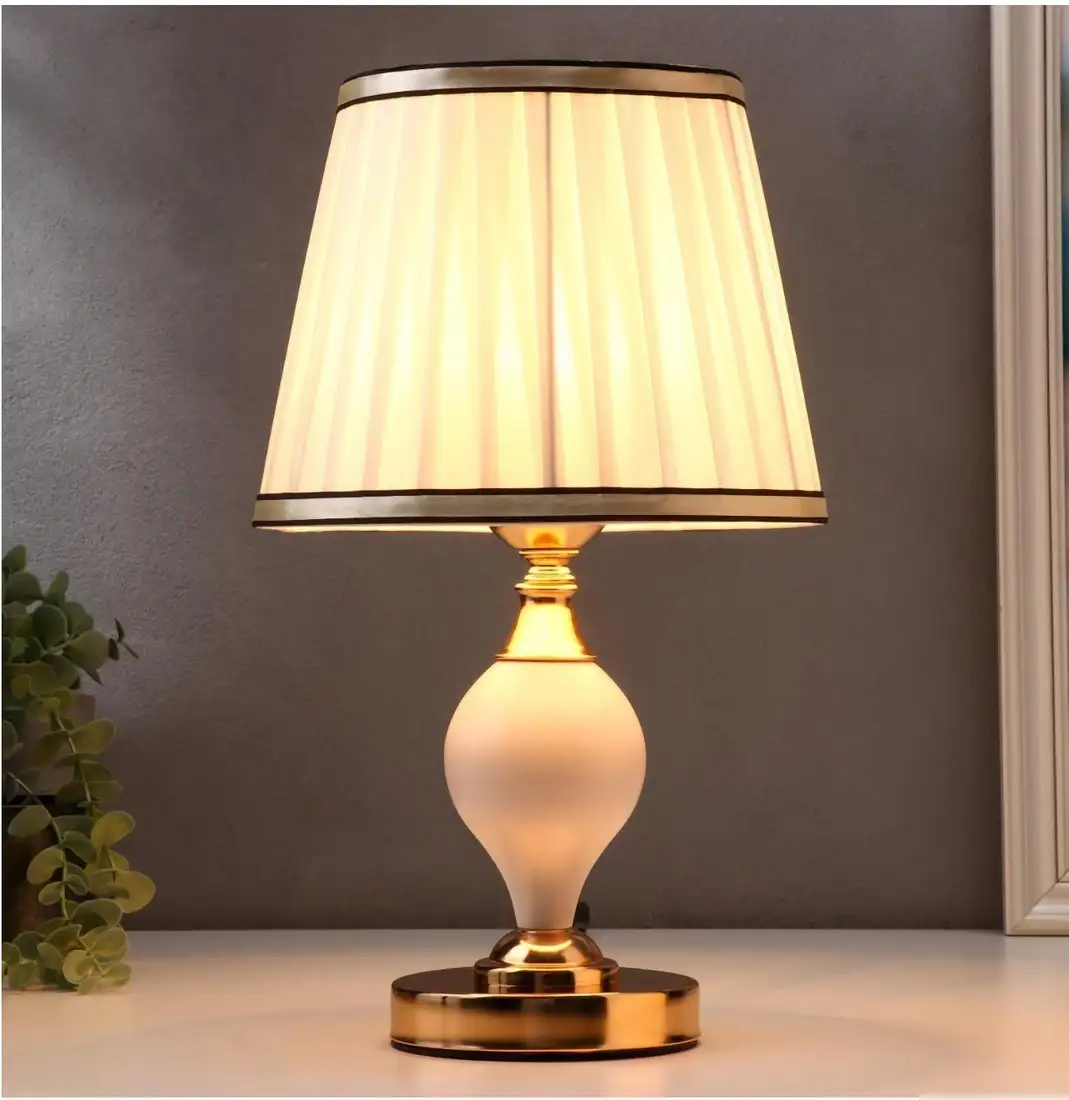 Торшер Risalux Галатея 4430170 (белый/золото)