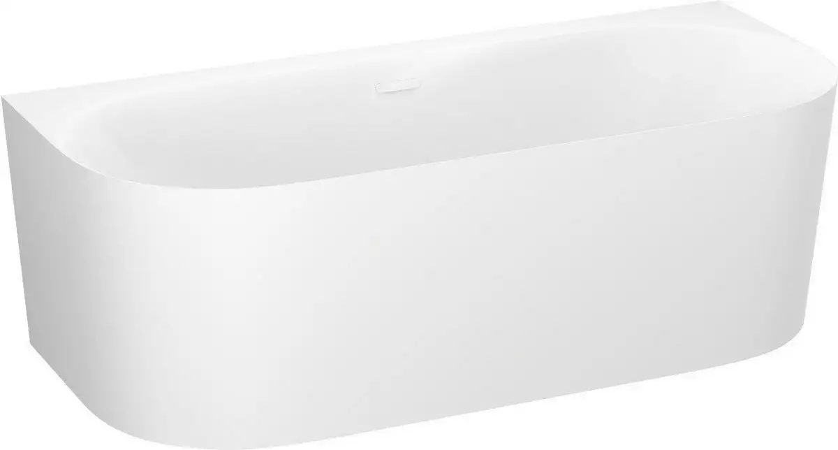 Ванна Wellsee Collaro 180x80 28910202R (пристенная ванна белый глянец, экран, ножки, сифон-автомат глянцевый белый) - фото товара