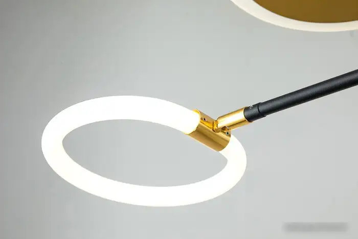 Люстра средней высоты Escada Cassiopeia 10247/8 LED LED*63W Black/Gold – фото товара