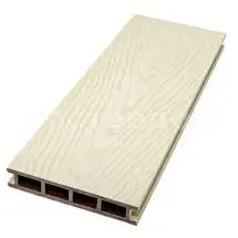 Террасная доска ДПК LECOLE Co-Extrusion 145х25x4000, Жемчужно-белая