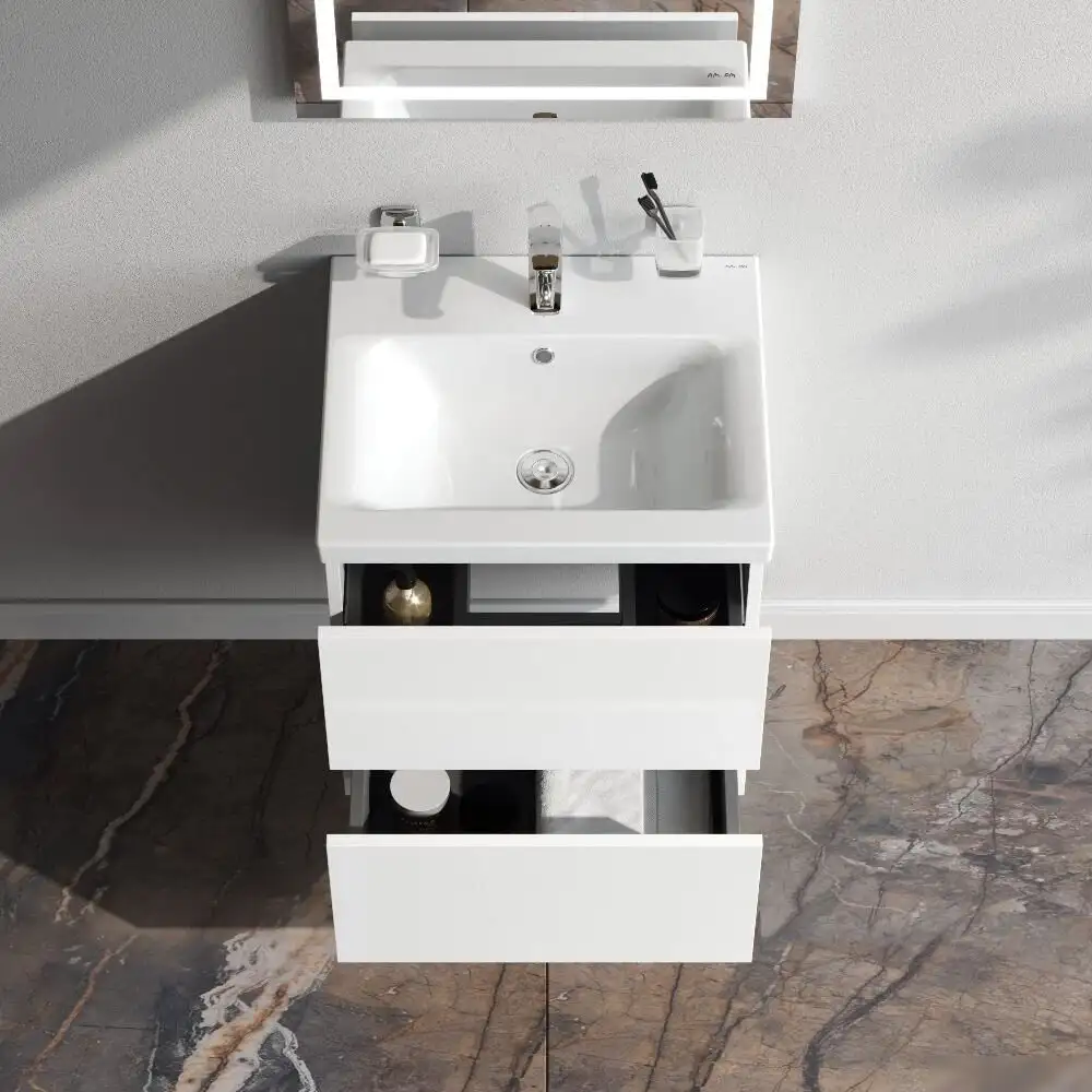 AM.PM Тумба под умывальник Gem 50 см M90FHX0502WG – фото товара