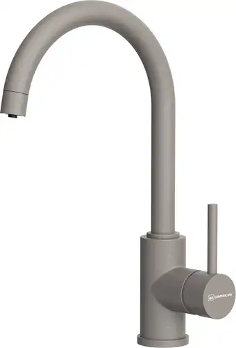 Смеситель Omoikiri Shinagawa 2 Plus GR (ленинградский серый) - изображение в каталоге