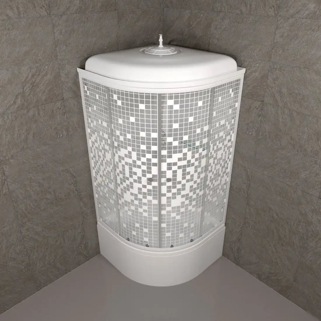 Душевая кабина Triton Мозаика Б 90х90 - фото товара